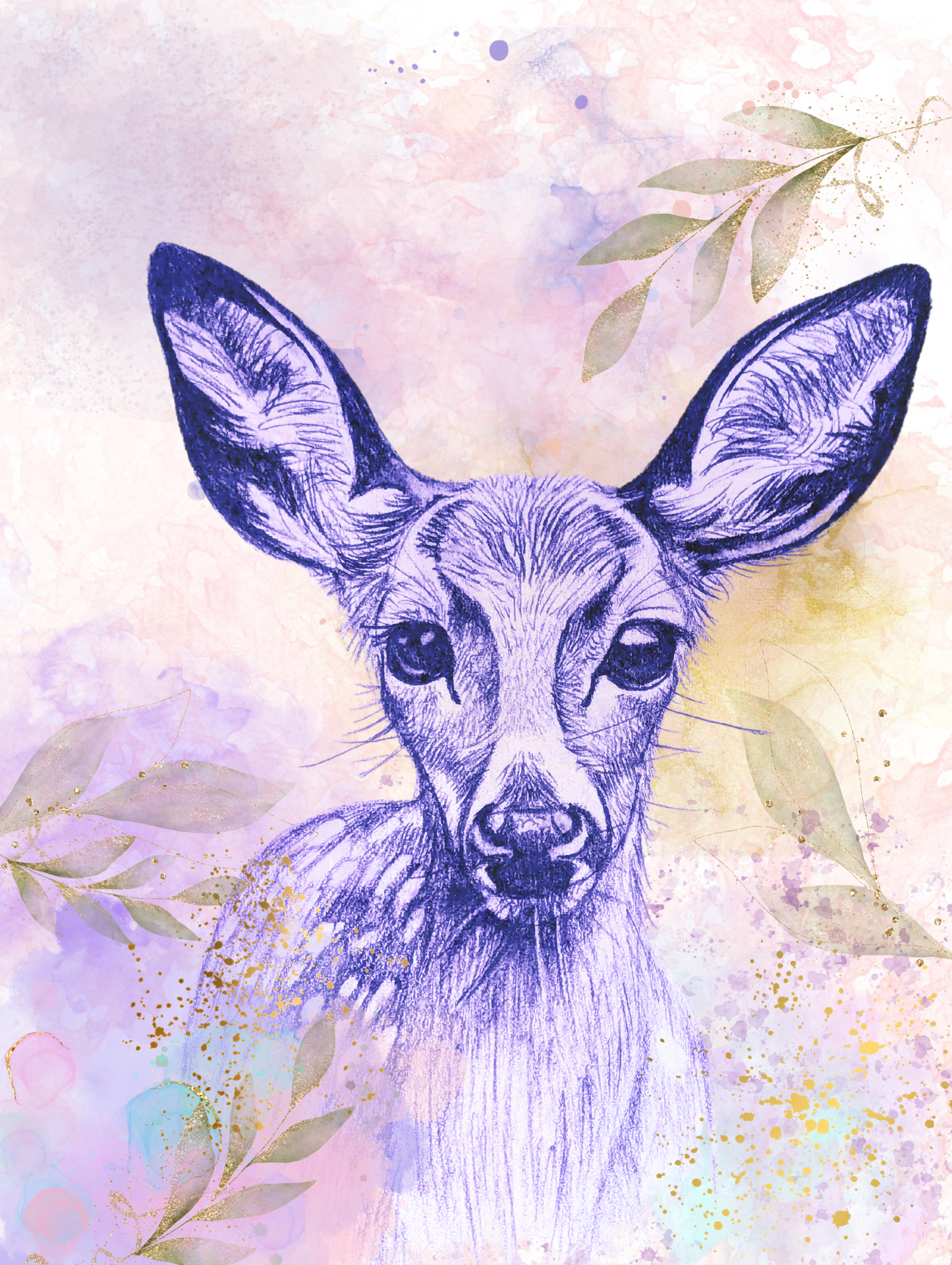 Magical Deer Print