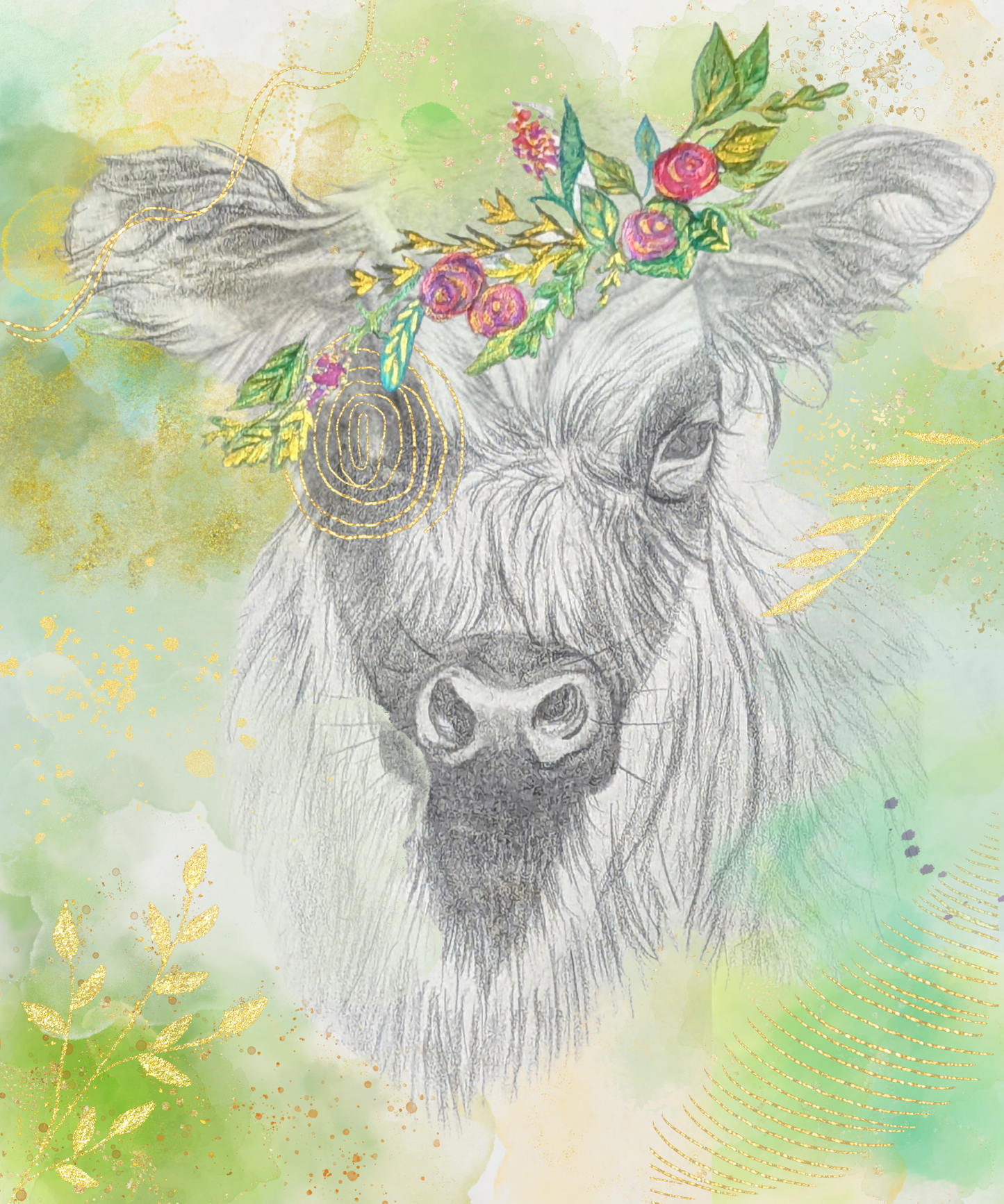 Pastoral Crown Print